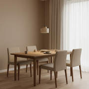 Nordic Travertine Clear Minimalist Pendant Light